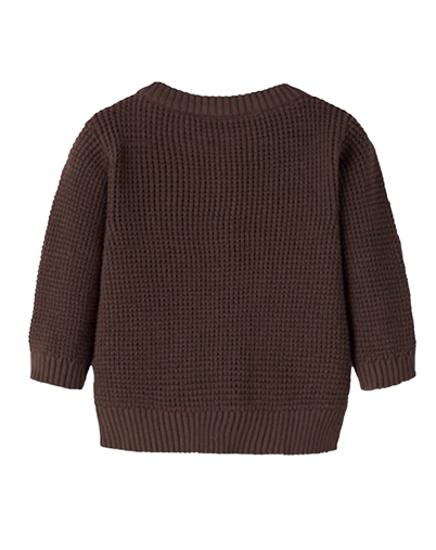 Name it - NBNBubba Strik Cardigan - French Roast